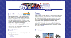 Desktop Screenshot of chevents.com